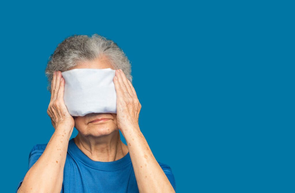 Warm Compress for Eye Hydration