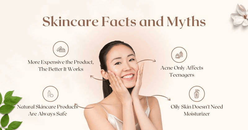 skincare facts and myths