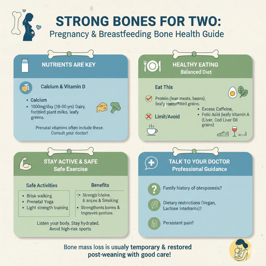 How to Protect Your Bones During Pregnancy and Breastfeeding