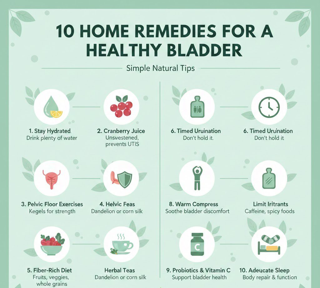 10 Home Remedies for Urinary tract Support: Simple Natural Tips