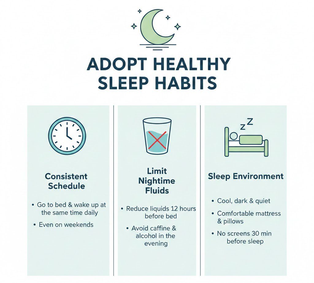 Adopt Healthy Sleep Habits