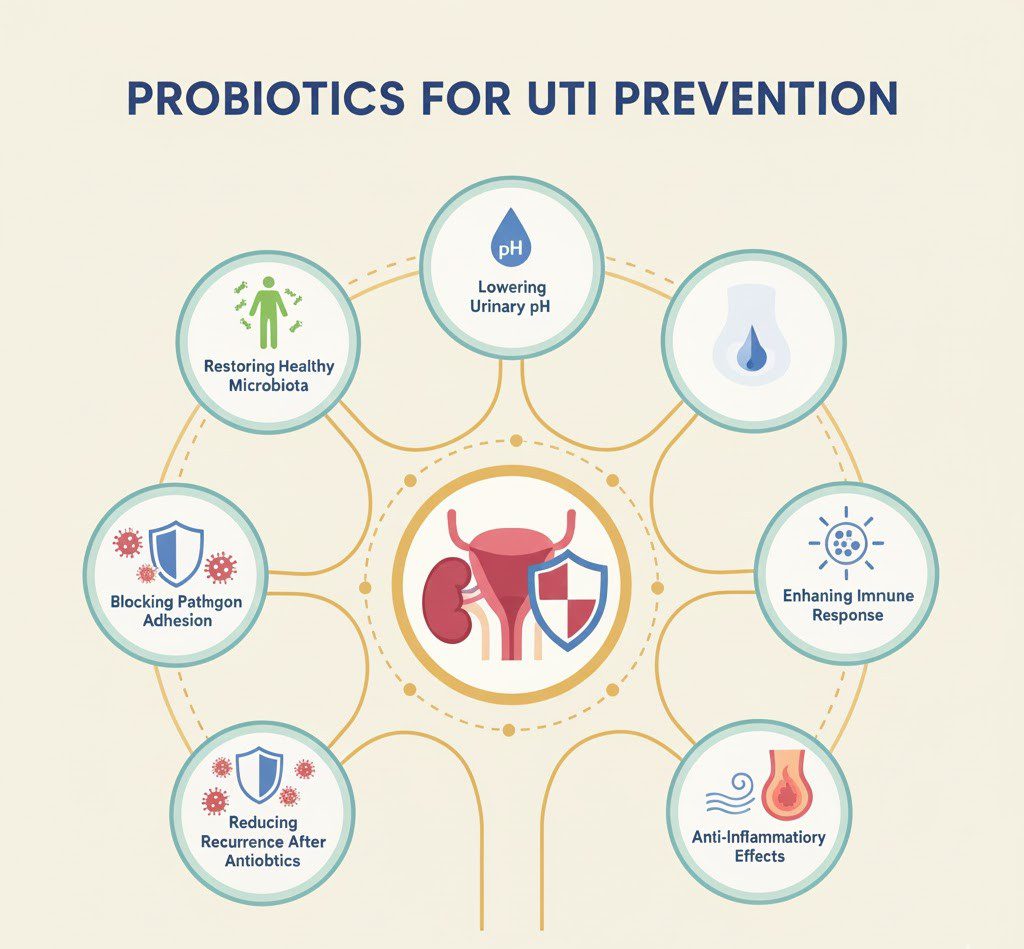 Benefits of Probiotics for UTI Prevention
