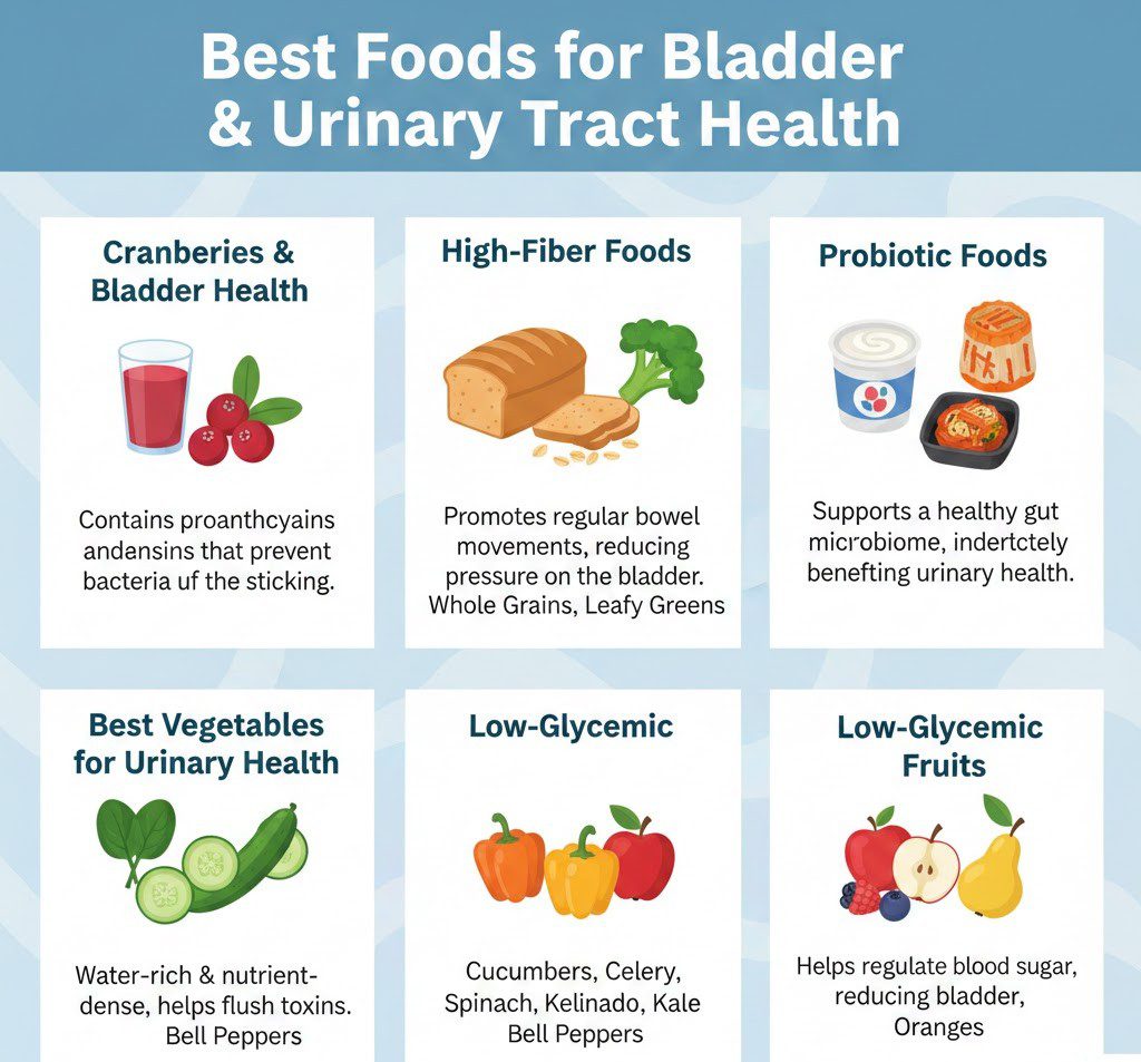 Best Foods for Bladder and Urinary Tract Health