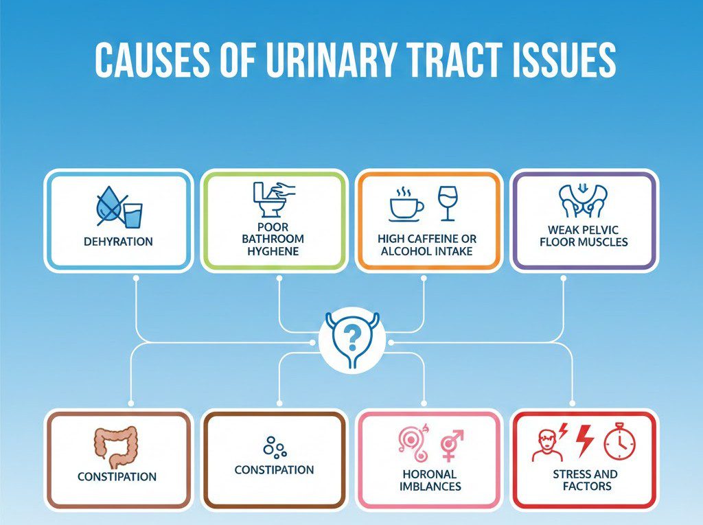 Causes of Urinary Tract Issues