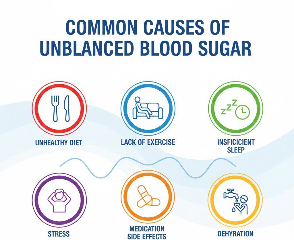 Common Causes of Unbalanced Blood Sugar