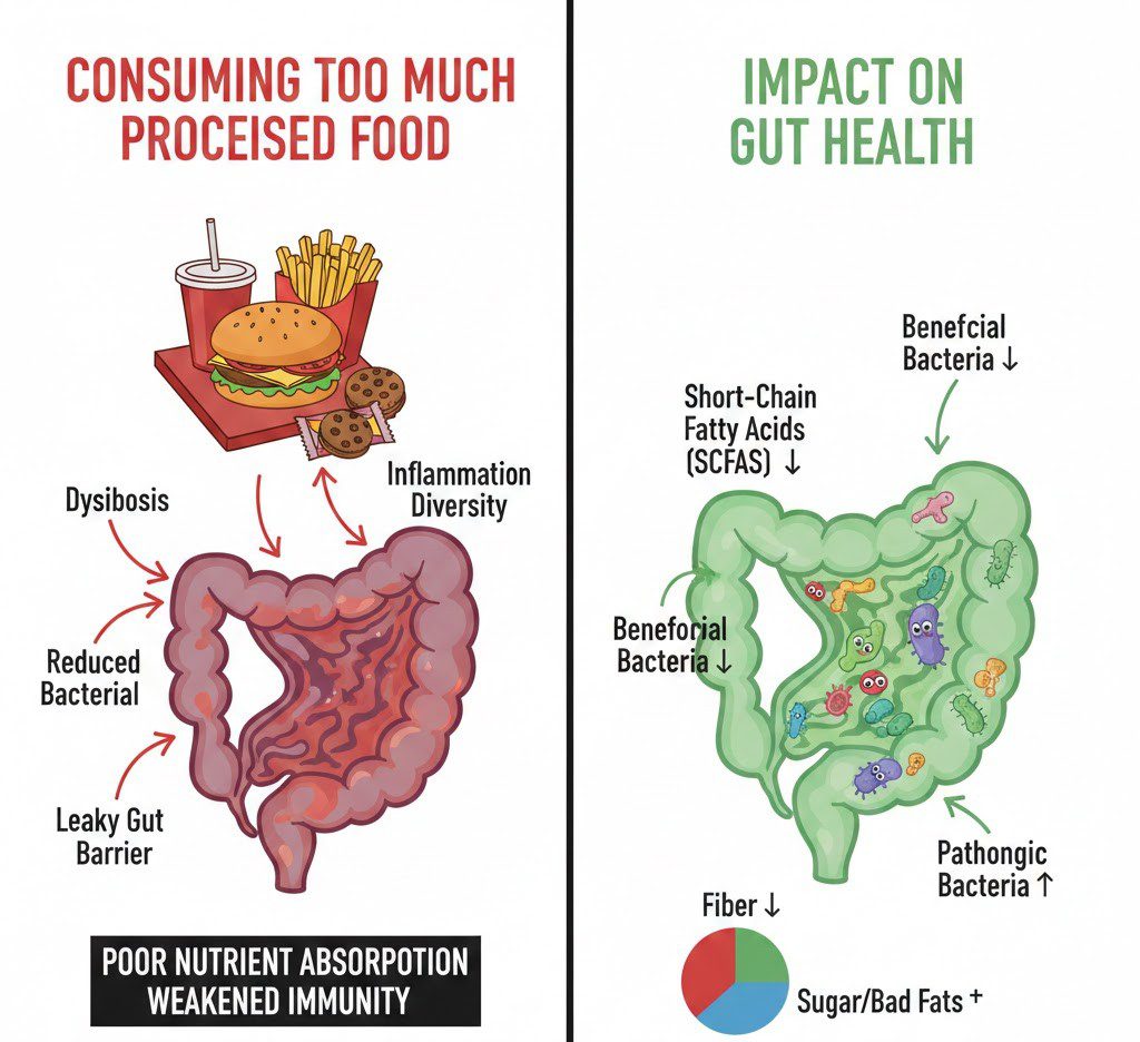 Consuming Too Much Processed Food
