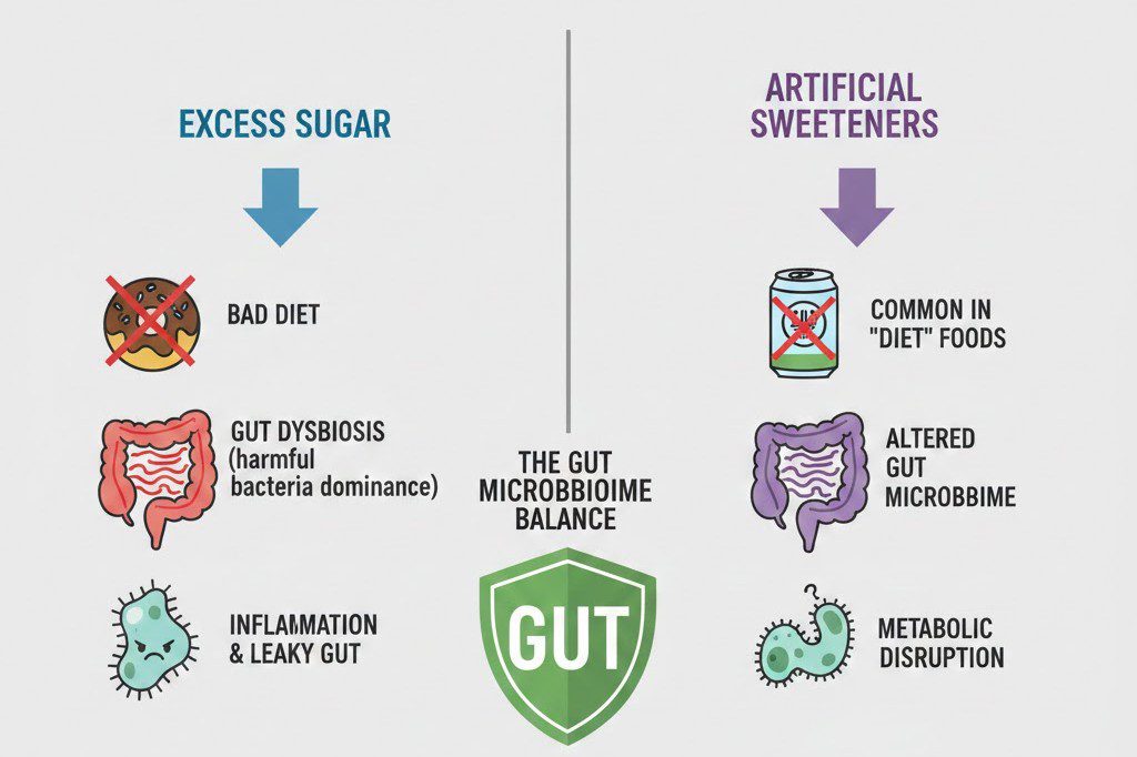 Excess Sugar and Artificial Sweeteners