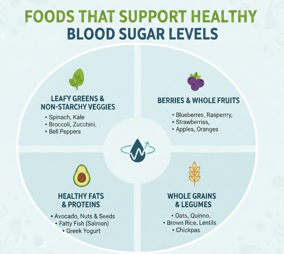 Foods That Support Healthy Blood Sugar Levels