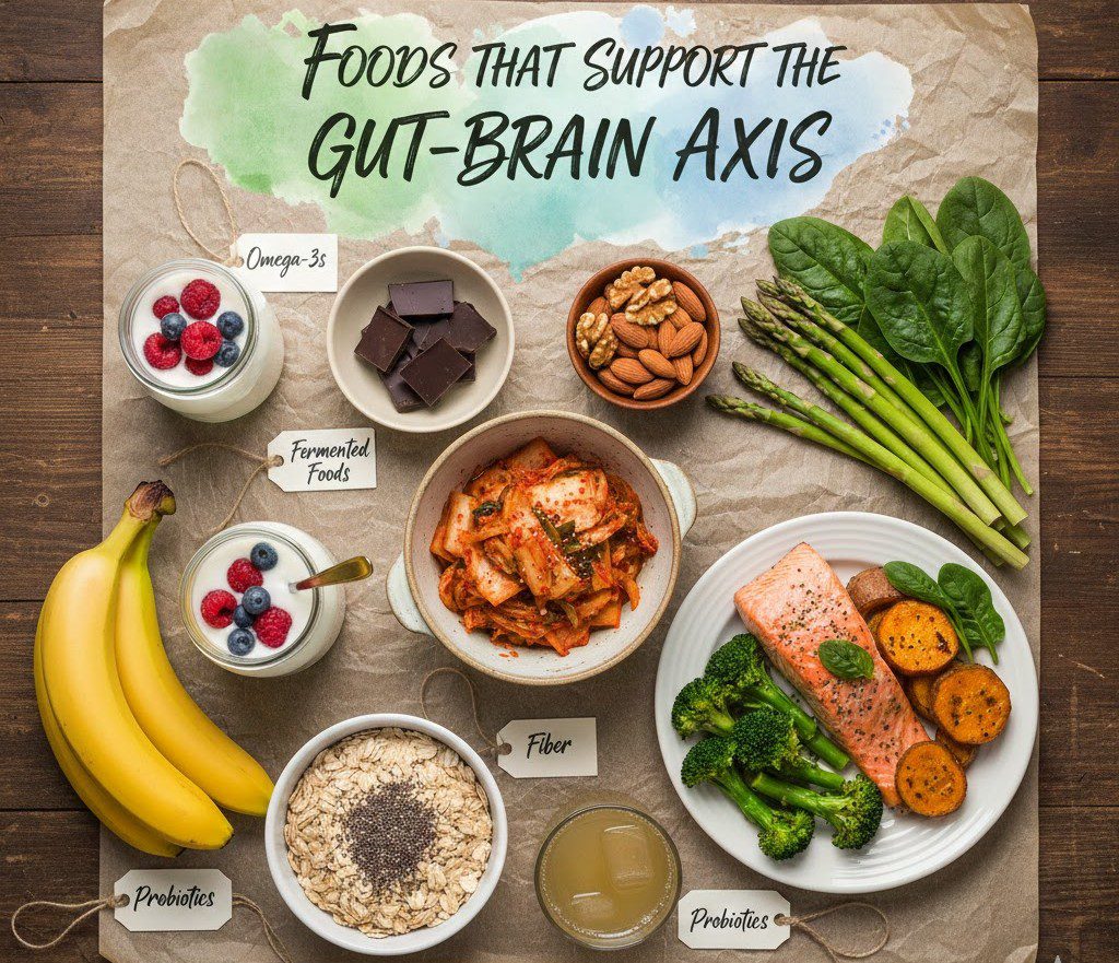 Foods That Support the Gut-Brain Axis