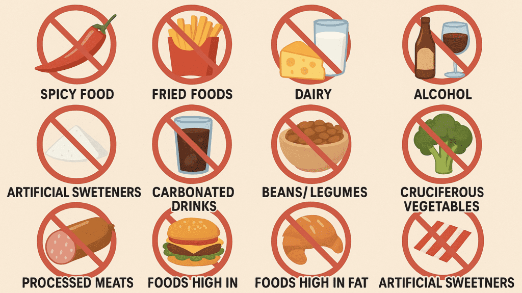 Foods to Avoid for a Healthy Gut