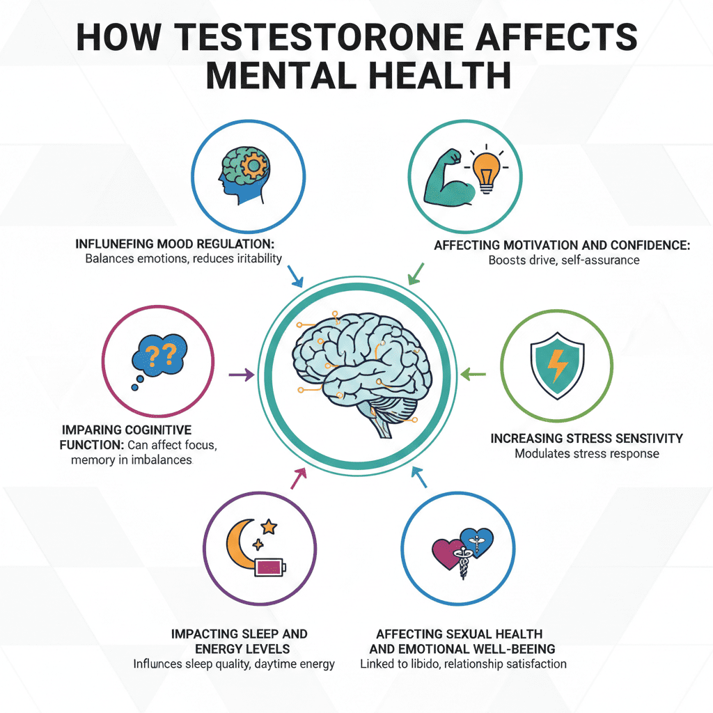 How Testosterone Affects Mental Health