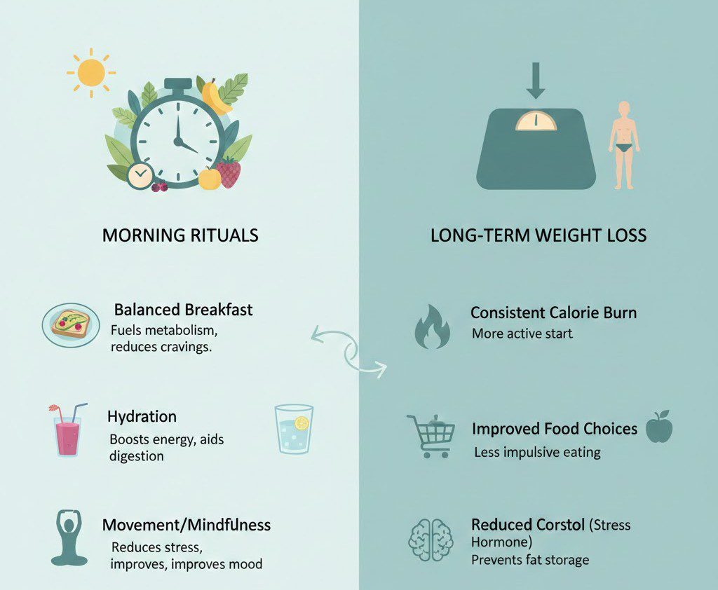How Morning Rituals Support Long-Term Weight Loss