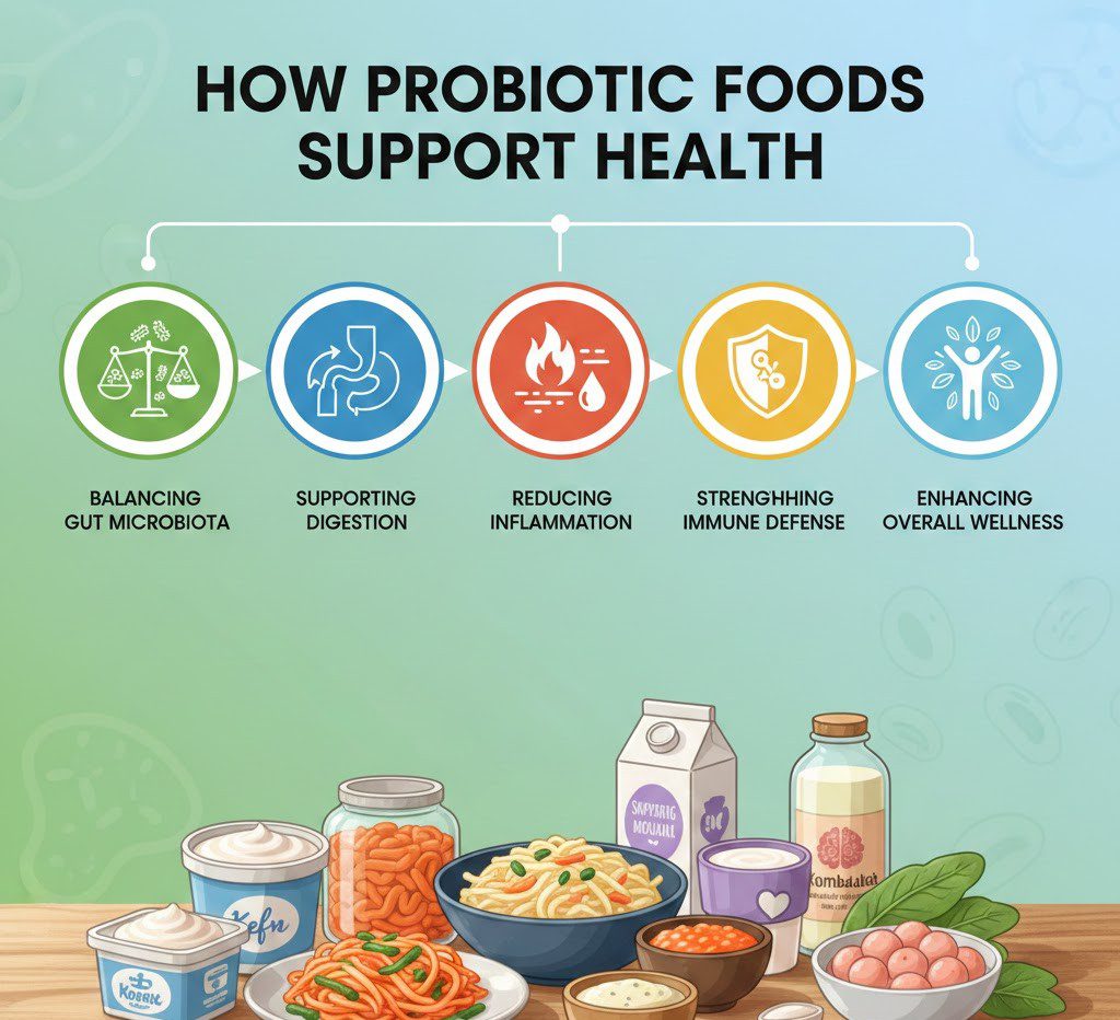 How Probiotic Foods Support Health
