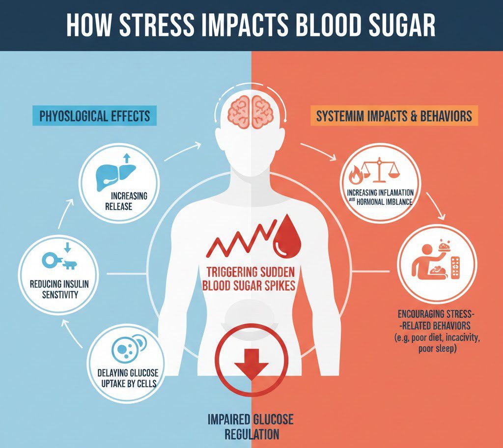 How Stress Impacts Blood Sugar