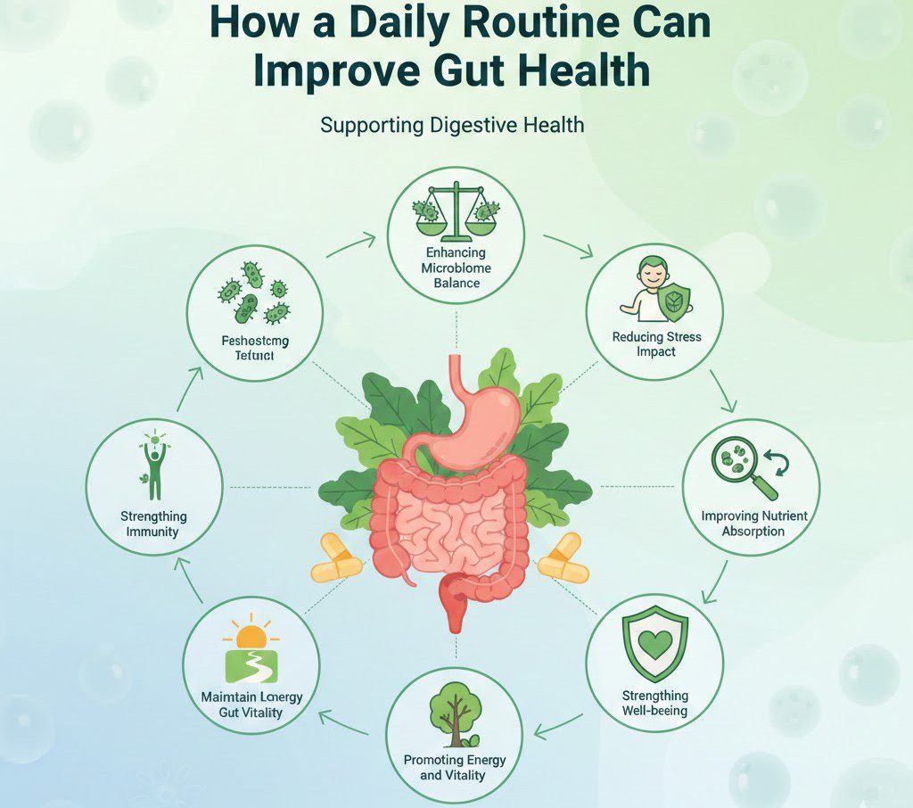 How a Daily Routine Can Help Improve Gut Health