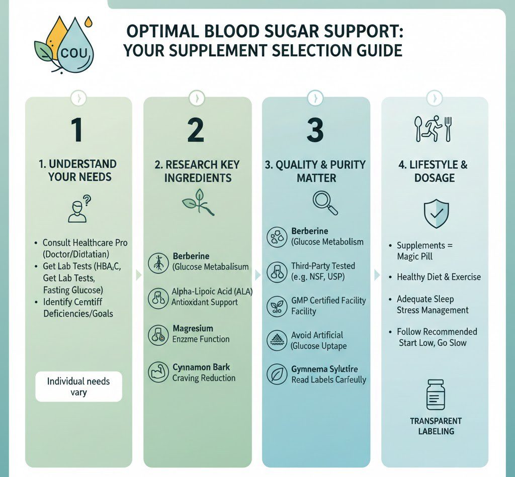 How to Choose the Best Supplements for Blood Sugar Support
