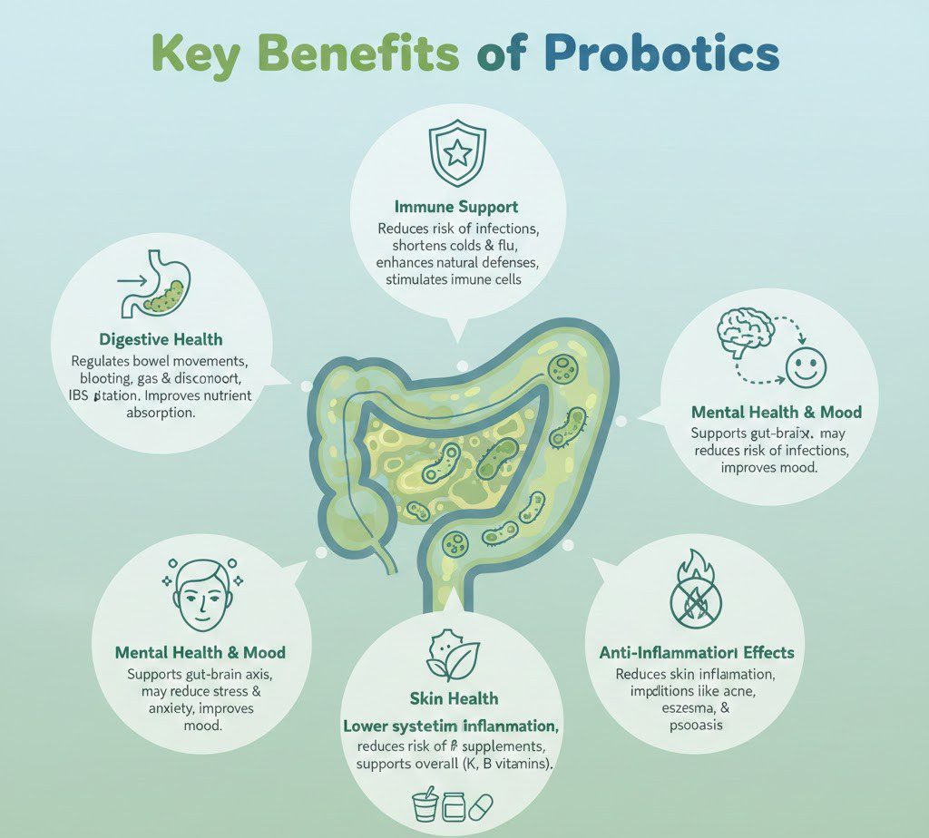 Key Benefits of Probiotics