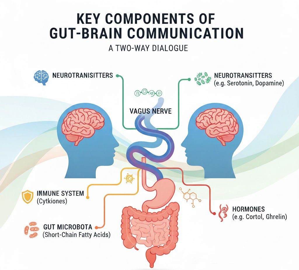 Key Components of Gut-Brain Communication