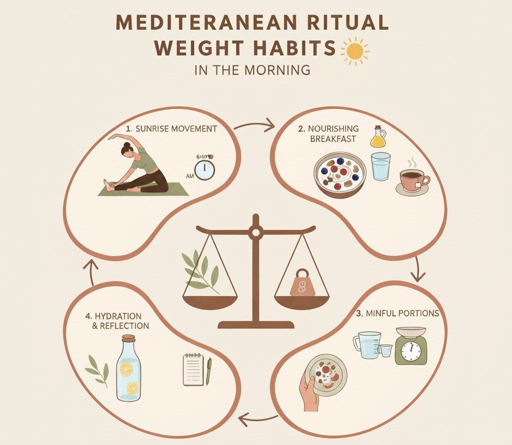 Mediterranean Ritual Weight Habits in the Morning
