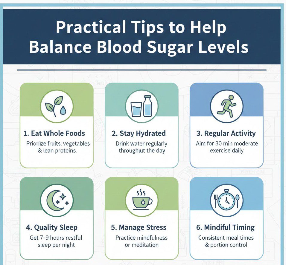 Practical Tips to Help Balance Blood Sugar Levels