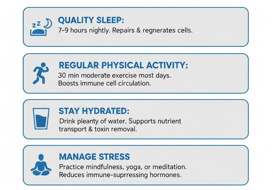 Strengthen Immunity and Manage Lifestyle Factors