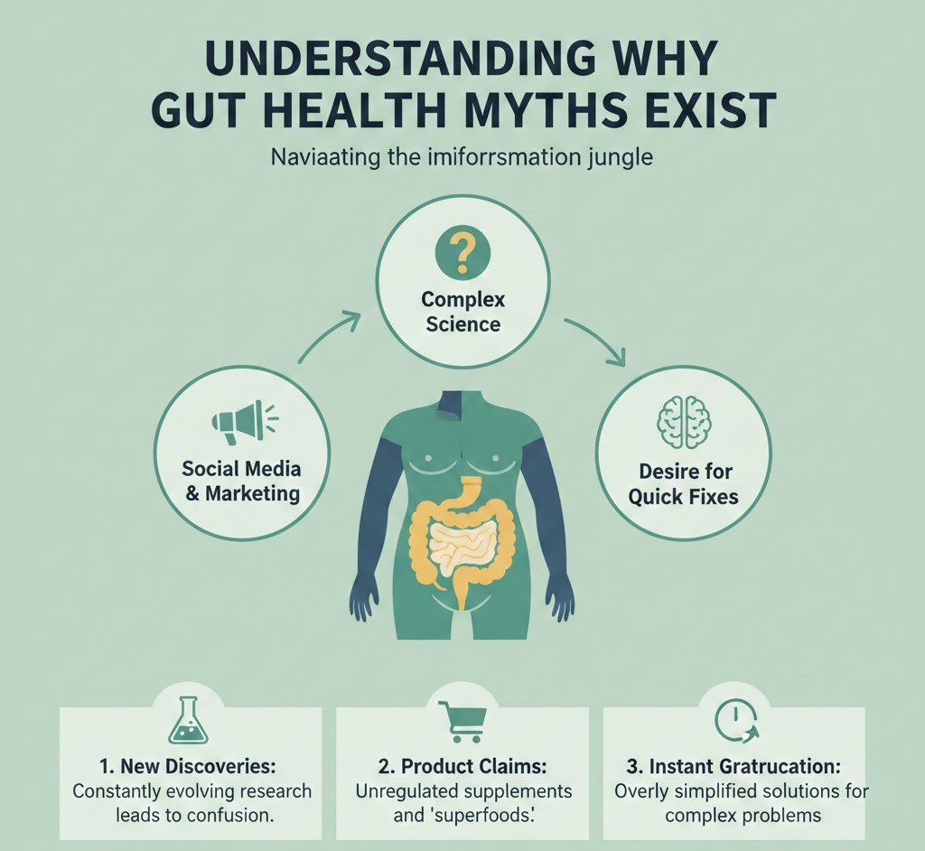 Understanding Why Gut Health Myths Exist