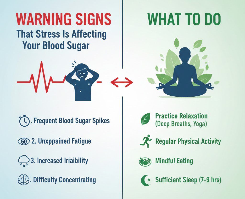 Warning Signs That Stress Is Affecting Your Blood Sugar
