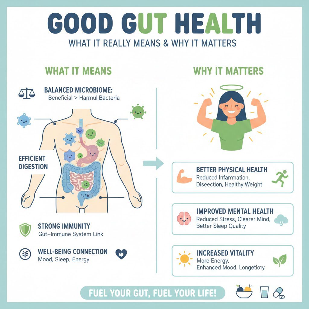 What Good Gut Health Really Means & Why It Matters