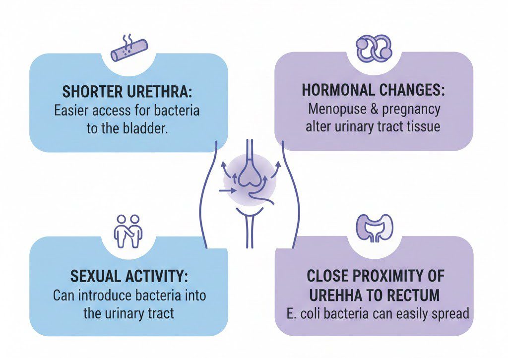 What Makes Women More Prone to Urinary Issues?