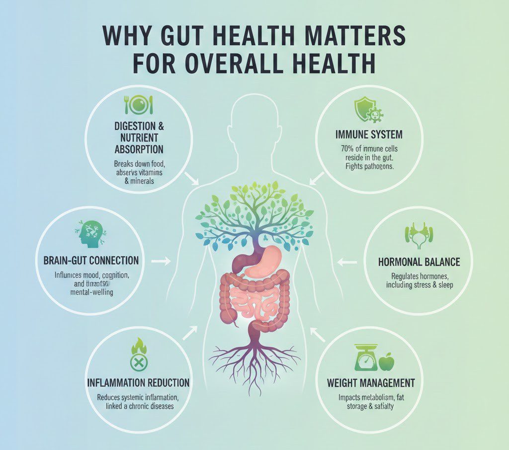 Why Gut Health Matters for Overall Health