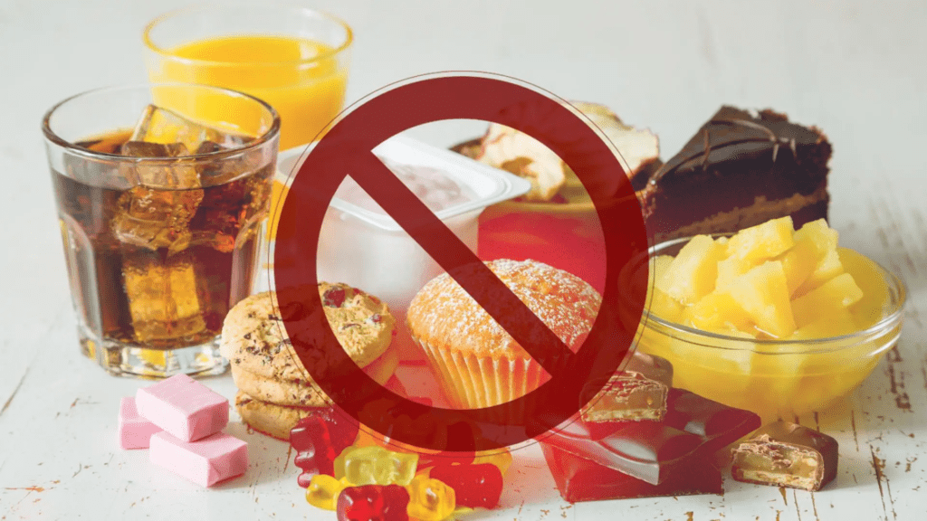 Reduce Processed Foods and Sugar